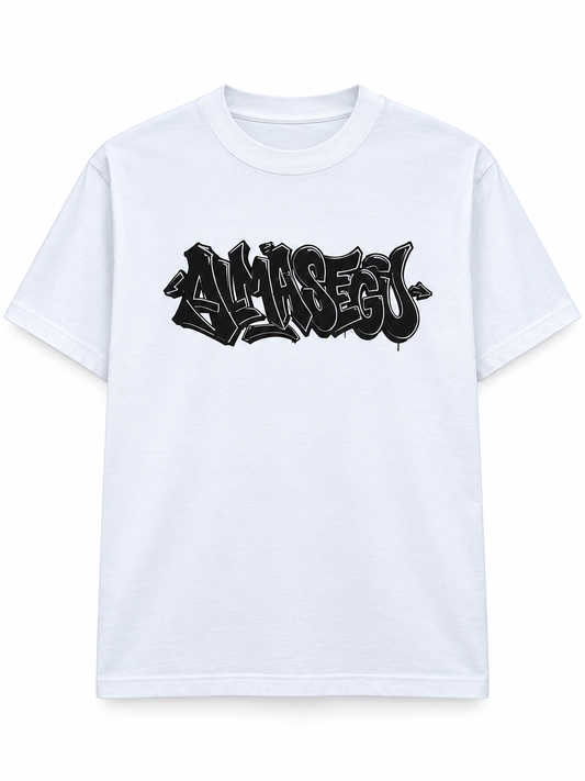 SCREEN PRINTED “ALMA SEGU” T-SHIRT