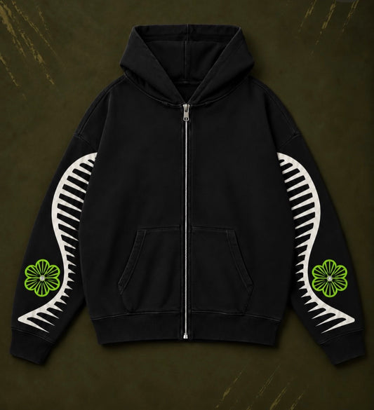 BLIND SOUL BLACK ZIP UP