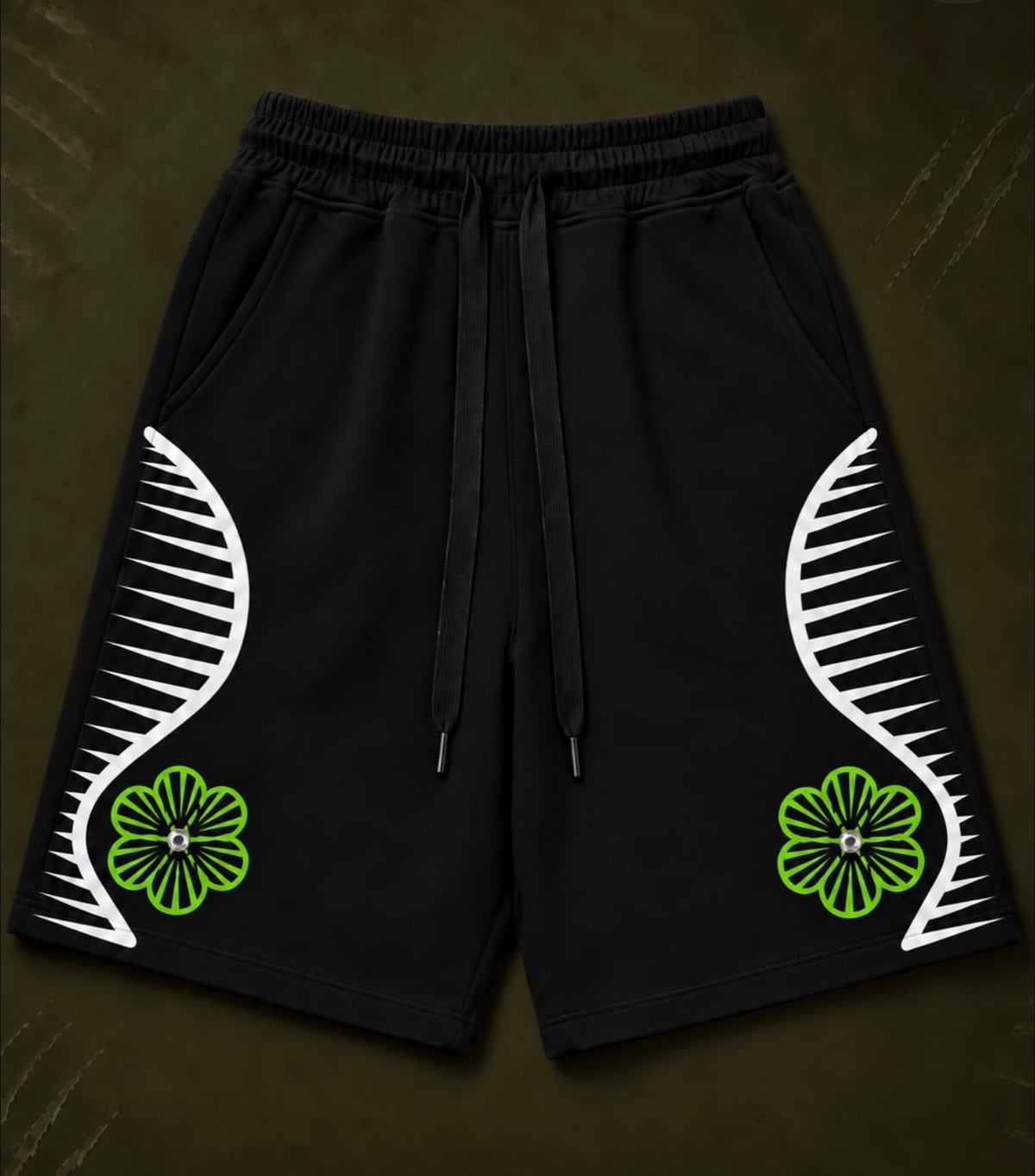 BLIND SOUL BLACK SHORTS