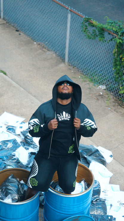 BLIND SOUL BLACK ZIP UP