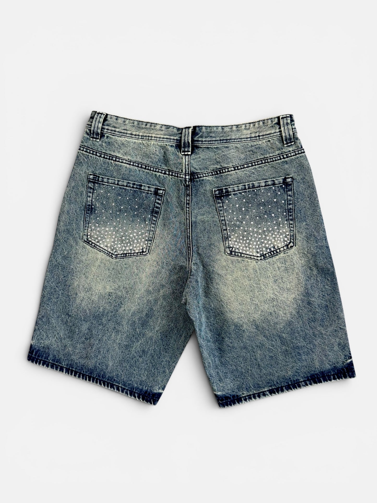 BLIND SOUL X RIBBO - DENIM SHORTS