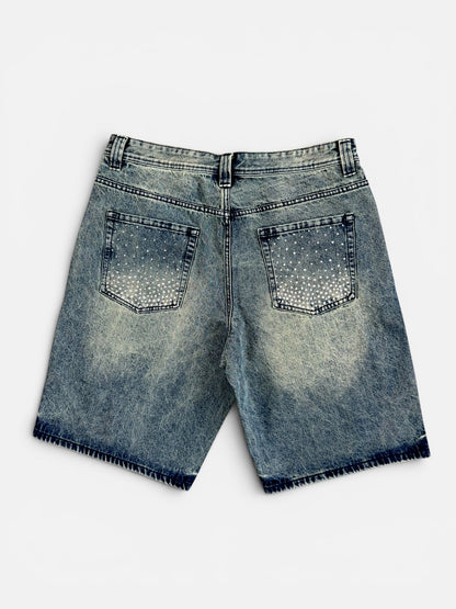 BLIND SOUL X RIBBO - DENIM SHORTS