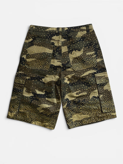 BLIND SOUL X RIBBO - CAMO CARGO SHORTS