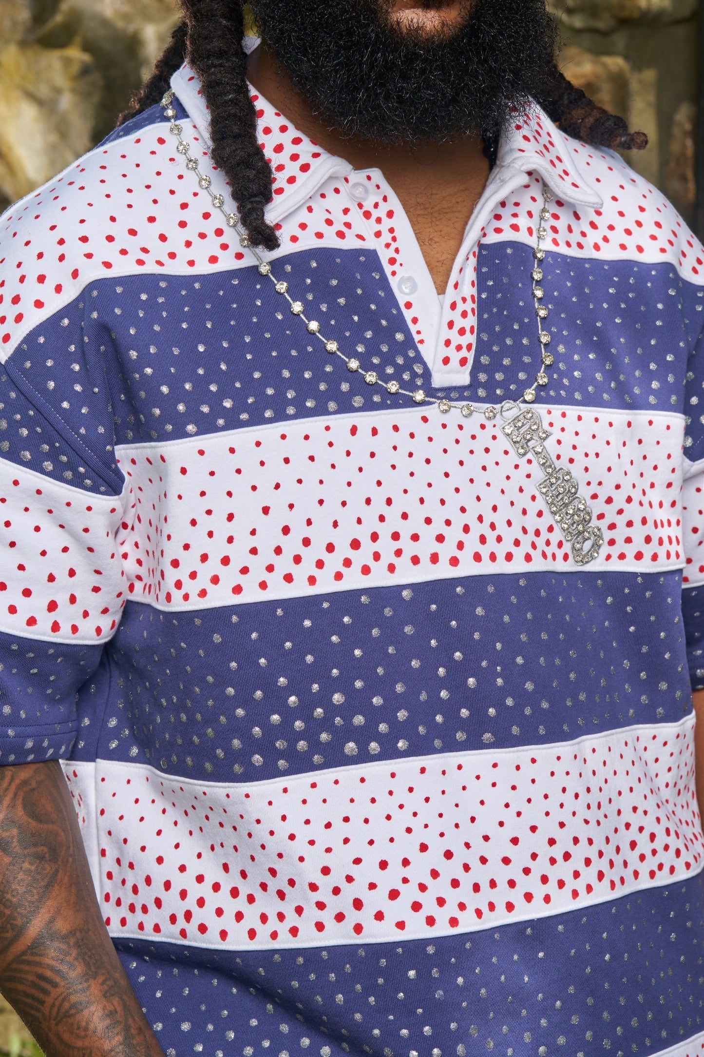 BLIND SOUL X RIBBO - RUGBY SHIRT
