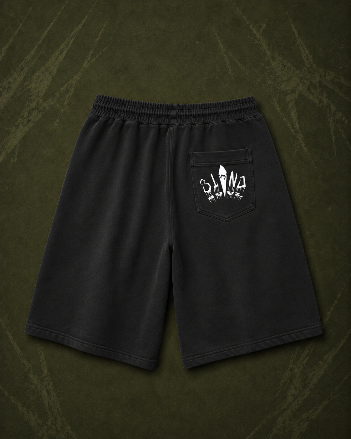 BLIND SOUL BLACK SHORTS